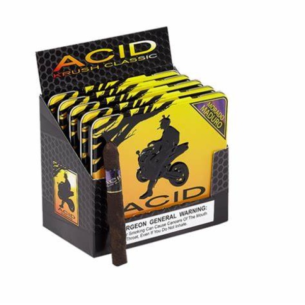 Acid Green Candela Tin Cigar | (50)