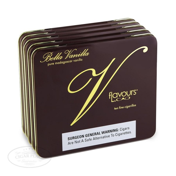 BELLA VANILLA Cigarillos 4 x 3010 TINS OF 10(100)