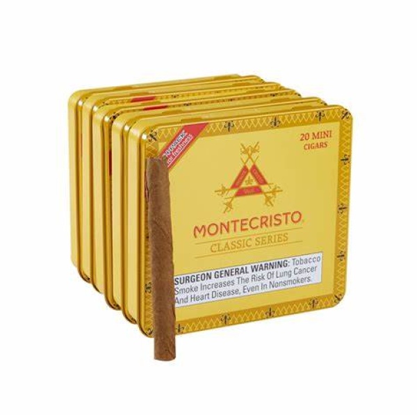 MontecristoClassicMinis(5x20tin)(20X27/8)