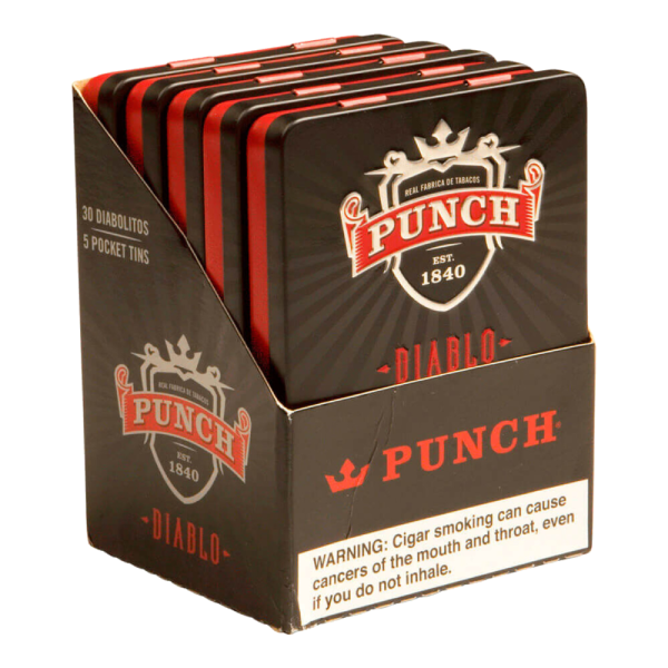 PUNCH DIABLO Diabolitos 4.19 x 365 Tins of 6(30)