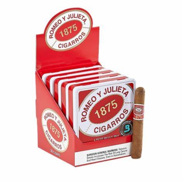 Romeo Y Julieta 1875 Petit Bully (5x6tin) (38X4)