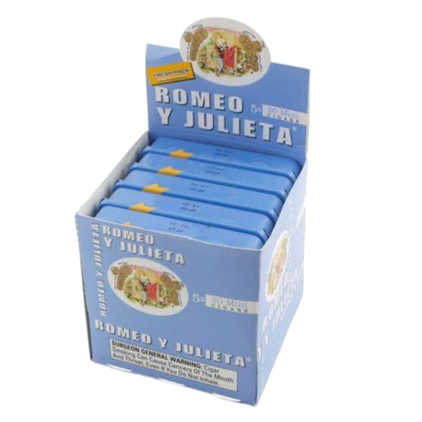 Romeo Y Julieta Minis Original (Blue) (5x20 tin (20X27/8)