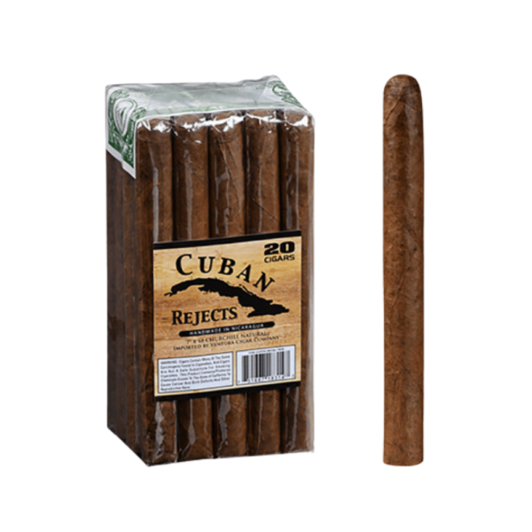 CUBAN REJECTS  CHURCHILL  NATURAL BUNDLE 7X48 (20)